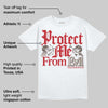 Samba OG White Better Scarlet DopeSkill T-Shirt Protect Me From Evil Graphic