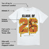 Orange Black White DopeSkill T-Shirt 26 Drip Graphic