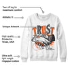 Orange Milk DopeSkill Sweatshirt Trust No One Graphic