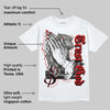 Fire Red 3s DopeSkill T-Shirt Trust God Graphic