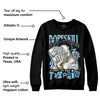 Chambray 7s DopeSkill Sweatshirt Sorry I've Been Trappin Graphic