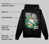 Lucky Green 1s Low DopeSkill Hoodie Sweatshirt Takin No L's Graphic