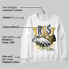 Vivid Sulfur 4s DopeSkill Sweatshirt Trust No One Graphic