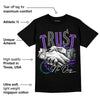 Aqua 6s DopeSkill T-Shirt Trust No One Graphic