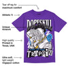 Court Purple 13s DopeSkill Purple T-shirt Sorry I've Been Trappin Graphic