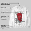 Samba OG White Better Scarlet DopeSkill Sweatshirt Money Talks Graphic