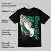 Lucky Green 1s Low DopeSkill T-Shirt Trust God Graphic