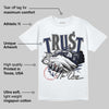 Midnight Navy 4s DopeSkill T-Shirt Trust No One Graphic