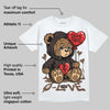 Baroque Brown 12s DopeSkill T-Shirt Broken Bear Graphic