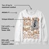 Palomino 3s DopeSkill Sweatshirt Real Ones Move In Silence Graphic