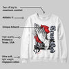 White Cement Reimagined 3s DopeSkill Sweatshirt Trust God Graphic