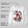 Samba OG White Better Scarlet DopeSkill Sweatshirt Smile Through The Pain Graphic