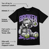 AJ 4 Canyon Purple DopeSkill T-Shirt Sick Bear Graphic