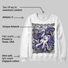 Dark Iris 3s DopeSkill Sweatshirt Resist Graphic