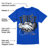 Hyper Royal 12s DopeSkill Hyper Royal T-shirt Trust No One Graphic