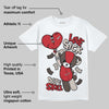 Samba OG White Better Scarlet DopeSkill T-Shirt Love Sick Graphic