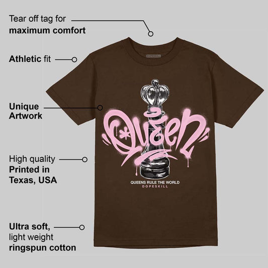 Neapolitan 11s DopeSkill Velvet Brown T-shirt Queen Chess Graphic