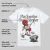 Samba OG White Better Scarlet DopeSkill T-Shirt Play together, Stay together Graphic