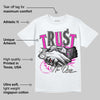 Dunk Low Active Fuchsia DopeSkill T-Shirt Trust No One Graphic