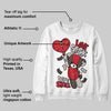 Samba OG White Better Scarlet DopeSkill Sweatshirt Love Sick Graphic