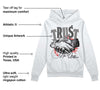 Grey Collection DopeSkill Hoodie Sweatshirt Trust No One Graphic