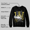 Yellow Snakeskin 11s DopeSkill Sweatshirt Trust No One Graphic