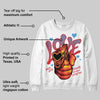 Cherry 11s DopeSkill Sweatshirt Love Shot Graphic