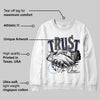 Midnight Navy 3s DopeSkill Sweatshirt Trust No One Graphic