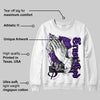 AJ 3 Dark Iris DopeSkill Sweatshirt Trust God Graphic