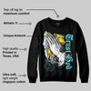 Aqua 5s DopeSkill Sweatshirt Trust God Graphic