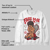 Samba OG White Better Scarlet DopeSkill Sweatshirt False Love Graphic