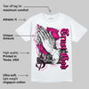 Fierce Pink 1s DopeSkill T-Shirt Trust God Graphic