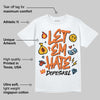 Orange Black White DopeSkill T-Shirt Let 'em Hate Graphic
