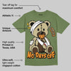 Olive Collection DopeSkill Olive T-shirt Hurt Bear Graphic