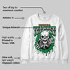 Pine Green 4s DopeSkill Sweatshirt Trapped Halloween Graphic