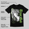 AJ 5 Green Bean DopeSkill T-Shirt Trust God Graphic