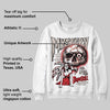 Samba OG White Better Scarlet 1s DopeSkill Sweatshirt Mystery Ghostly Grasp Graphic