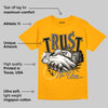 Taxi Yellow Toe 1s DopeSkill Taxi T-shirt Trust No One Graphic