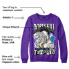 Court Purple 13s DopeSkill Purple Sweatshirt Sorry I've Been Trappin Graphic