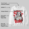 Samba OG White Better Scarlet DopeSkill Sweatshirt Stay It Busy Graphic