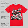 AJ 4 Red Thunder DopeSkill Red T-shirt LOVE Graphic