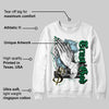 Lucky Green 5s DopeSkill Sweatshirt Trust God Graphic