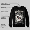 Pure Money 3s DopeSkill Sweatshirt Crying Heart Graphic