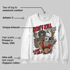 Samba OG White Better Scarlet DopeSkill Sweatshirt Don't Kill My Vibe Graphic