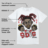 AJ 13 Chicago True Red Cherry DopeSkill T-Shirt Two Sides Graphic