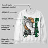 Pine Green 4s DopeSkill Sweatshirt Trust God Graphic