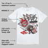 Samba OG White Better Scarlet DopeSkill T-Shirt Break Through Graphic