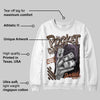 A Ma Maniere x Dark Mocha 4s DopeSkill Sweatshirt Pocket Change Graphic