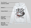 Fire Red 9s DopeSkill Hoodie Sweatshirt Trust No One Graphic