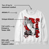 Cherry 11s DopeSkill Sweatshirt Trust God Graphic